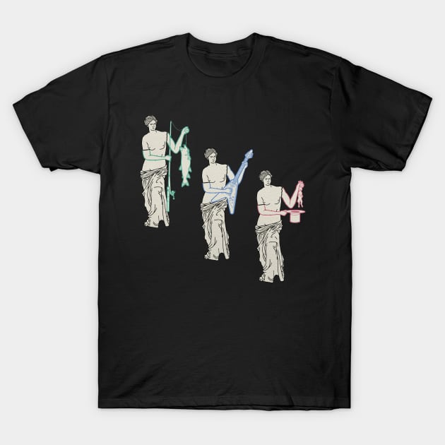 venus art T-Shirt by weirdesigns